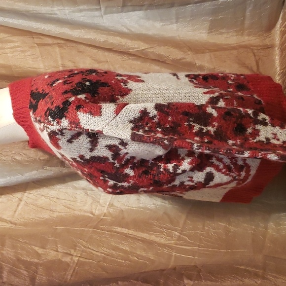 Autograph Jacquard Print Round Neck Jumper/Sweater - Picture 4 of 9